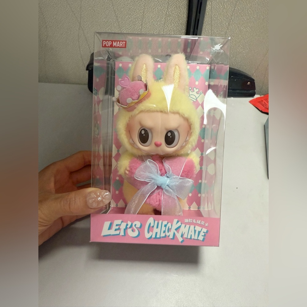 【‼️SOLD❗️】 NEW Authentic Popmart Let's Checkmate Labubu Plush